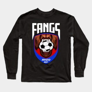 Fangs soccer Long Sleeve T-Shirt